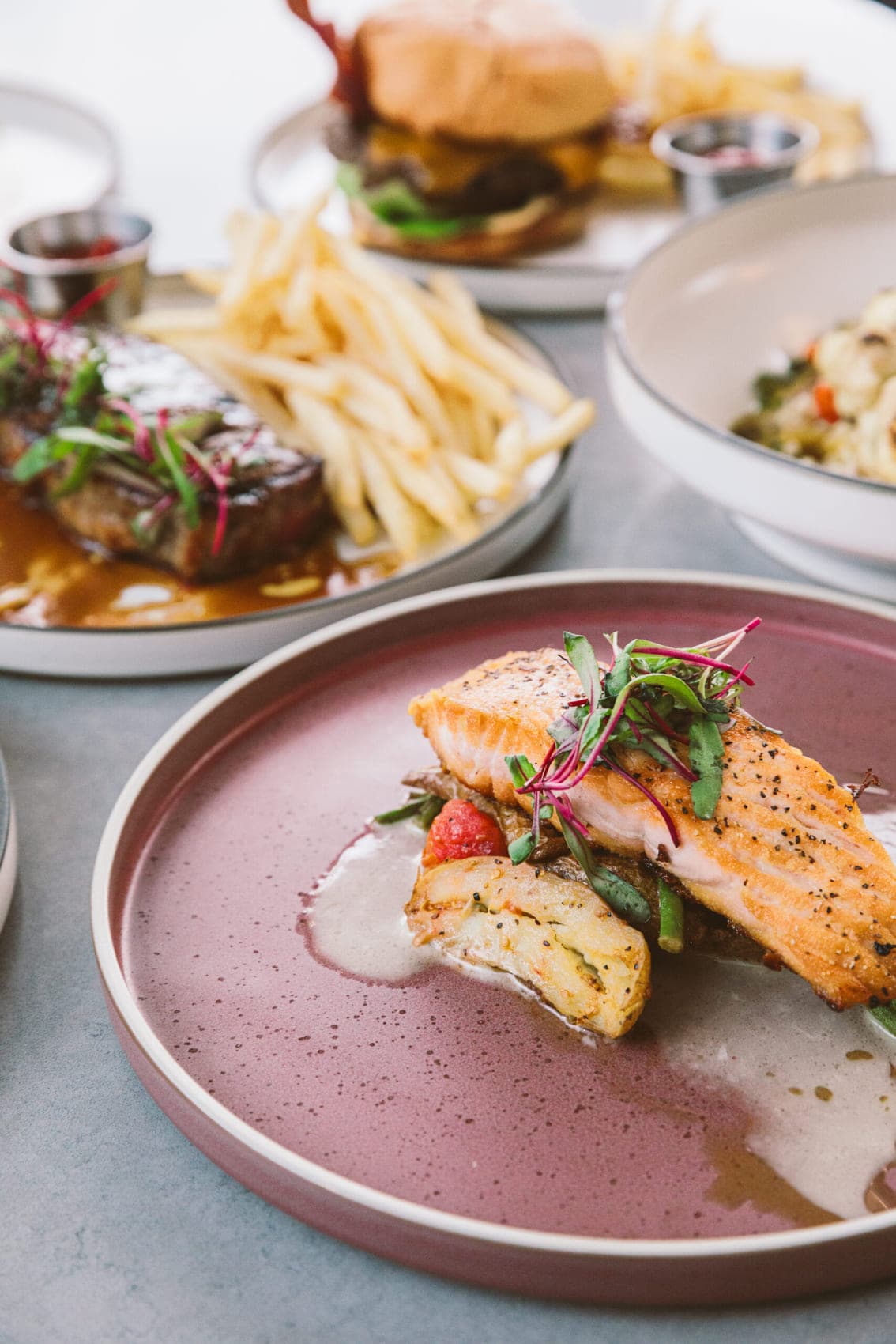 A plated dish at Cielo '74